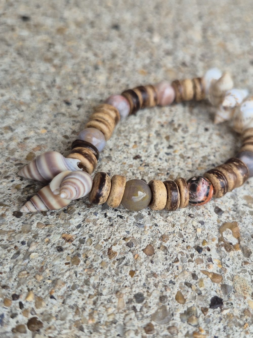 Handcrafted Natural Coconut Braclet! - Picture 2 of 8